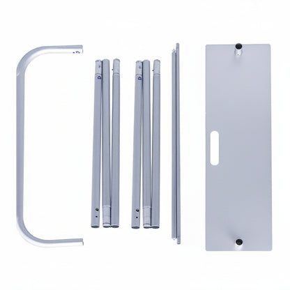 Fabric Banner Stand – Steel Plate