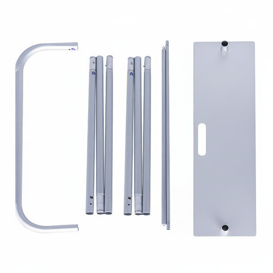 Fabric Banner Stand – Steel Plate