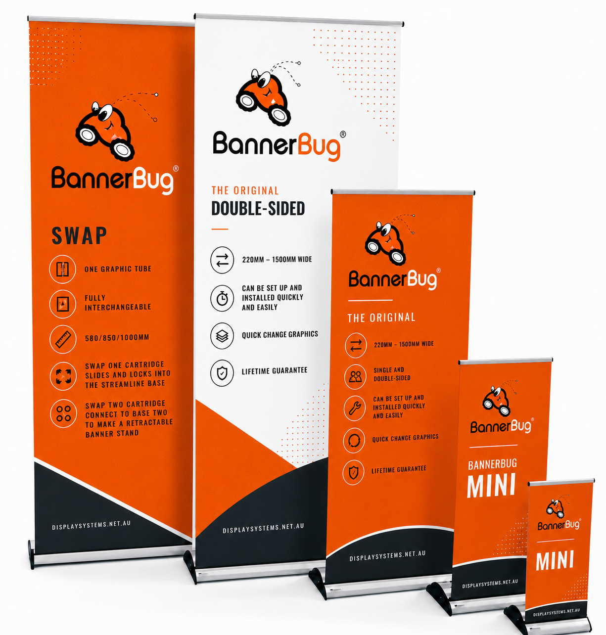 BannerBug Pull-Up Banner Stand