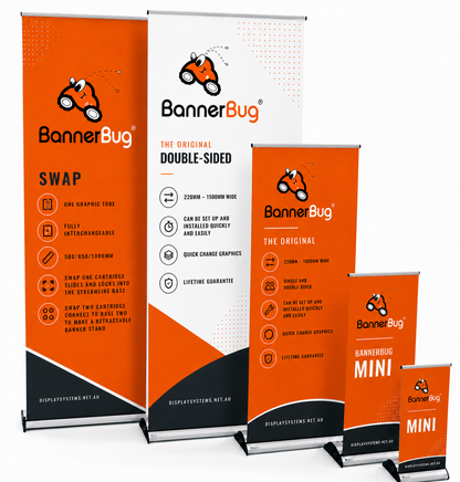 BannerBug Pull-Up Banner Stand