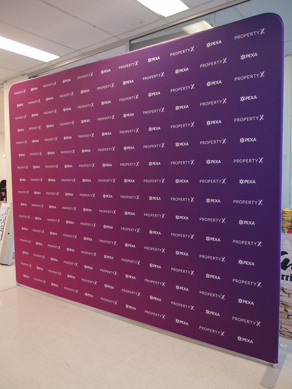 VizFrame Fabric Media Wall