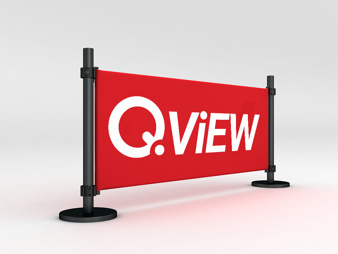QView Queue Barriers & Crowd Control Signage