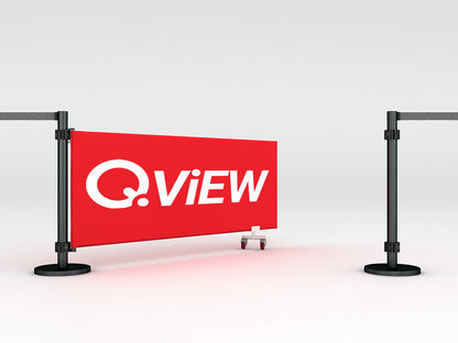 QView Queue Barriers & Crowd Control Signage