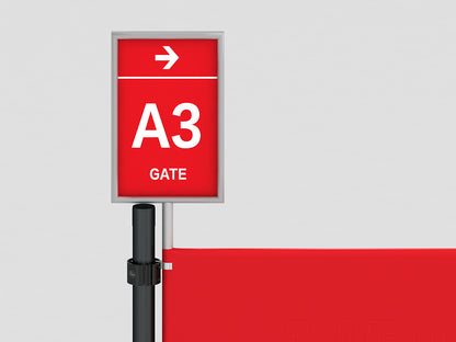 QView Queue Barriers & Crowd Control Signage
