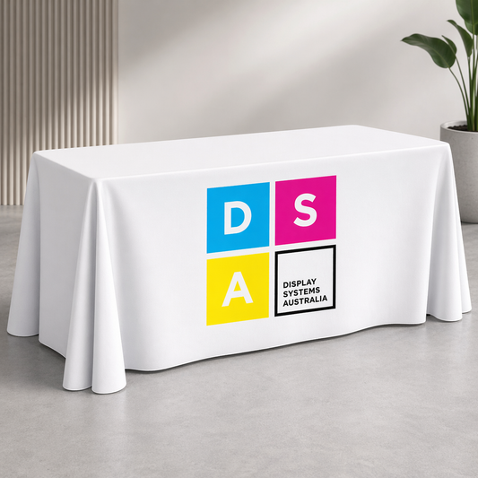 Custom Printed Tablecloths – Fitted & Loose Covers