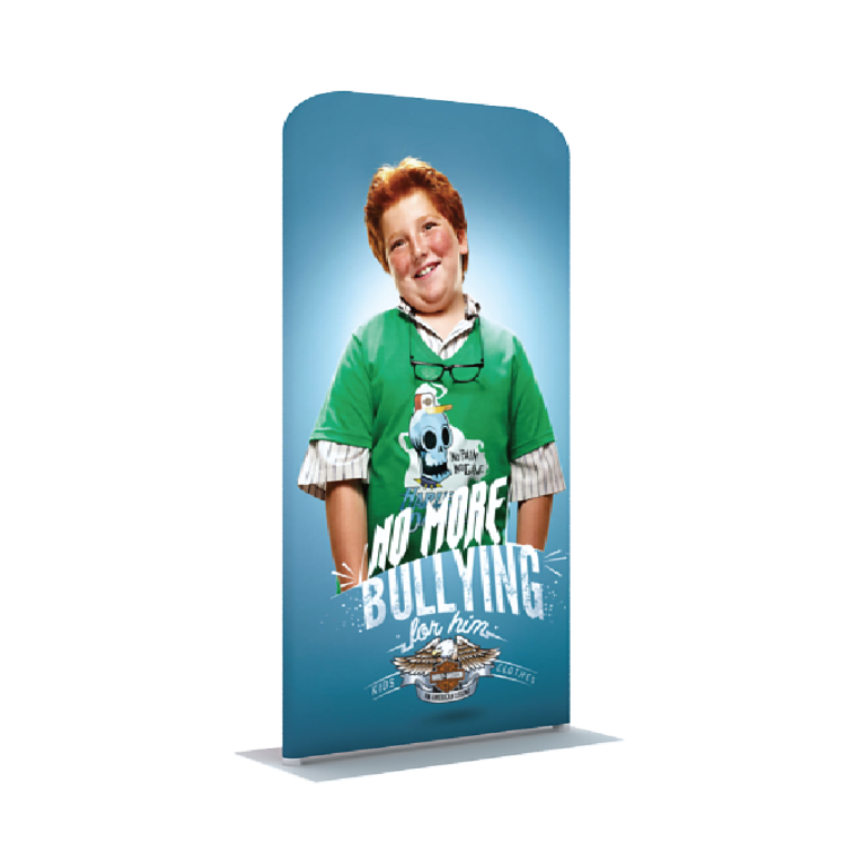 Fabric Banner Stand – Steel Plate