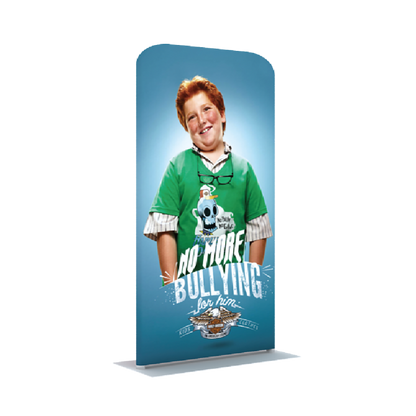 Fabric Banner Stand – Steel Plate
