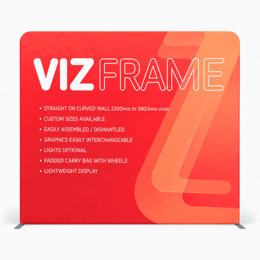VizFrame Fabric Media Wall